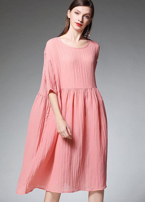 Black O-neck Patchwork Summer Dresses