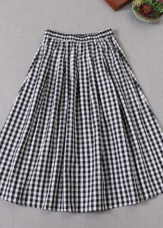 Green Wrinkled Pockets Spring Skirt