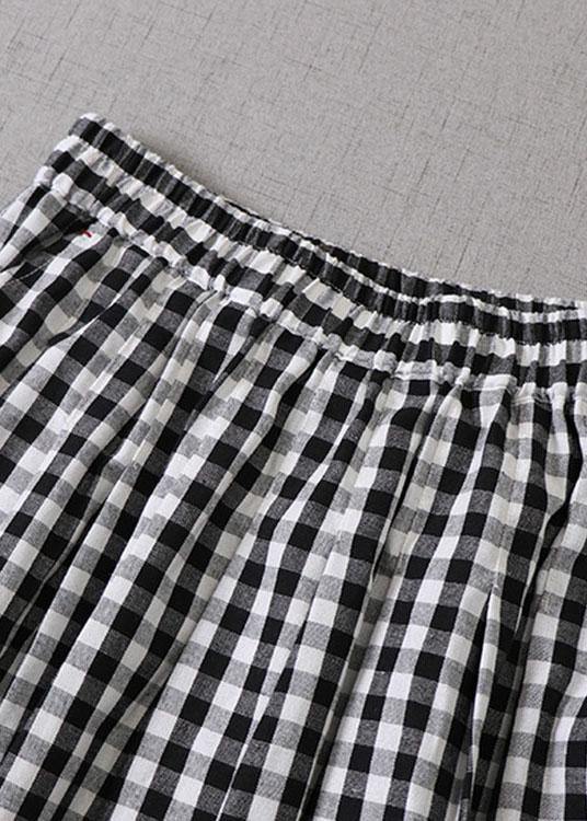 Yellow Wrinkled Pockets Spring Skirt