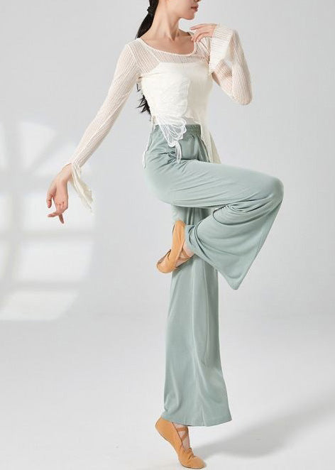 White Asymmetrical Butterfly Tulle Shirt Top Summer