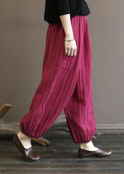 Cotton Clothes for Pakistani Color Pleated Harem Pants