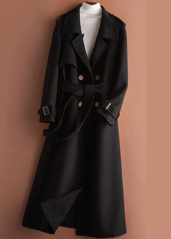 Lapel Tie Waist Clothes for Khaki Coat