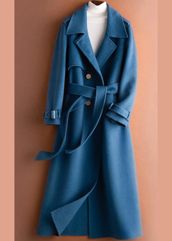 Lapel Tie Waist Clothes for Khaki Coat