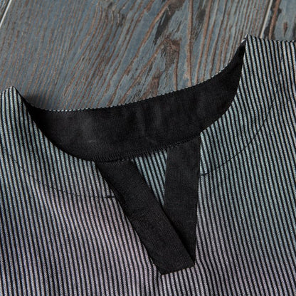 Summer T Shirt Oversize Black Two Pieces Set Splicing Blouse Lantern Pants