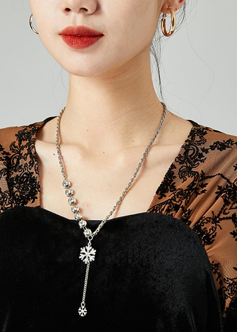 Black Square Collar Patchwork Jacquard Silk Velour Shirt Top Spring