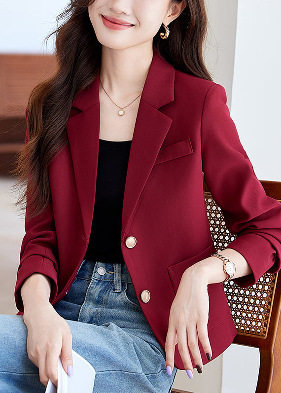 Mulberry Silm Fit With Pockets Short Jacket Spring