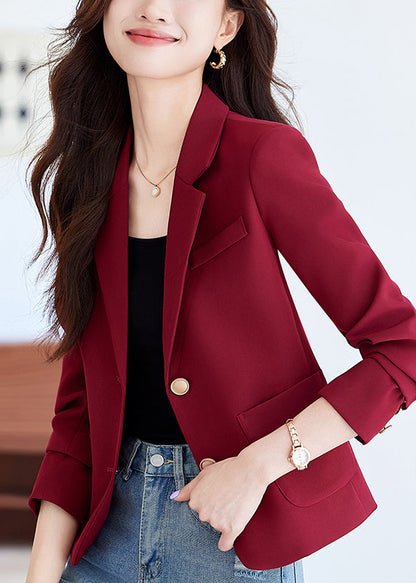 Mulberry Silm Fit With Pockets Short Jacket Spring