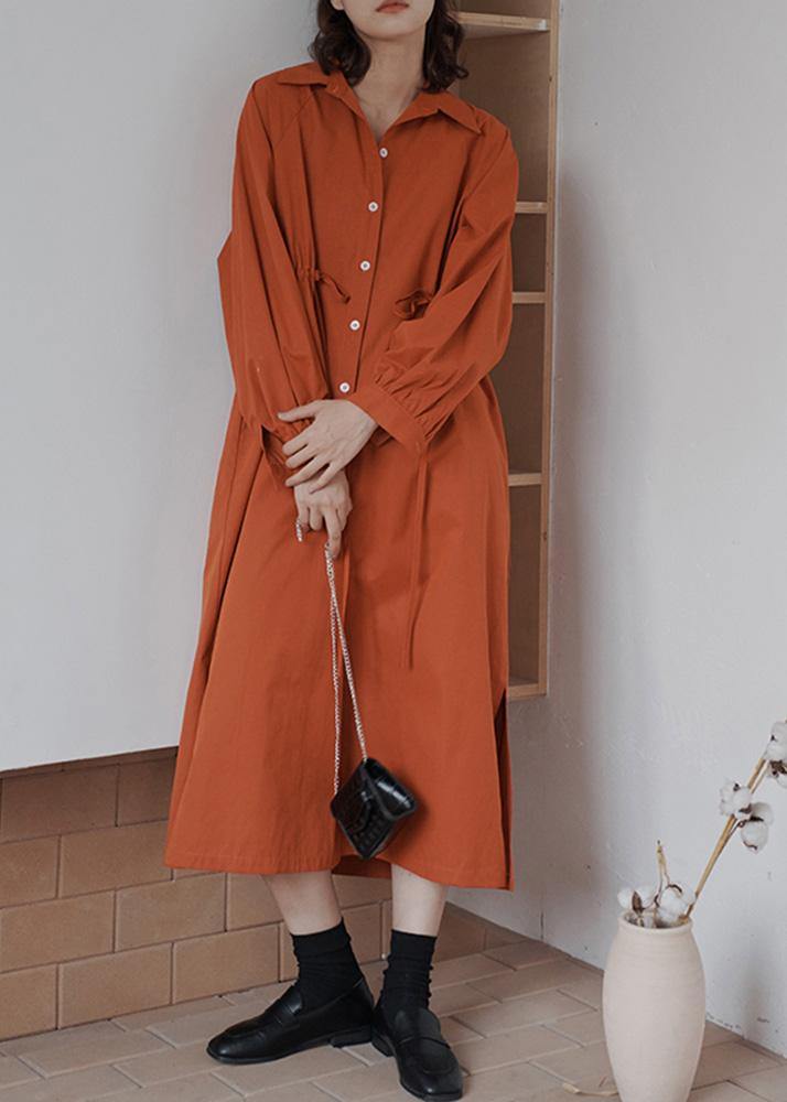 Tie Waist Orange Sweaters Fall Fall Knitted Pullover
