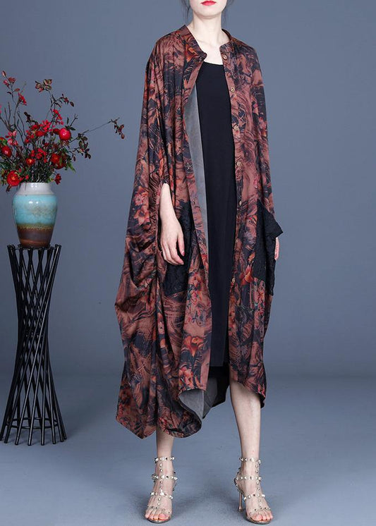 Fashionable Summer Bat Sleeve Large Long Jacket