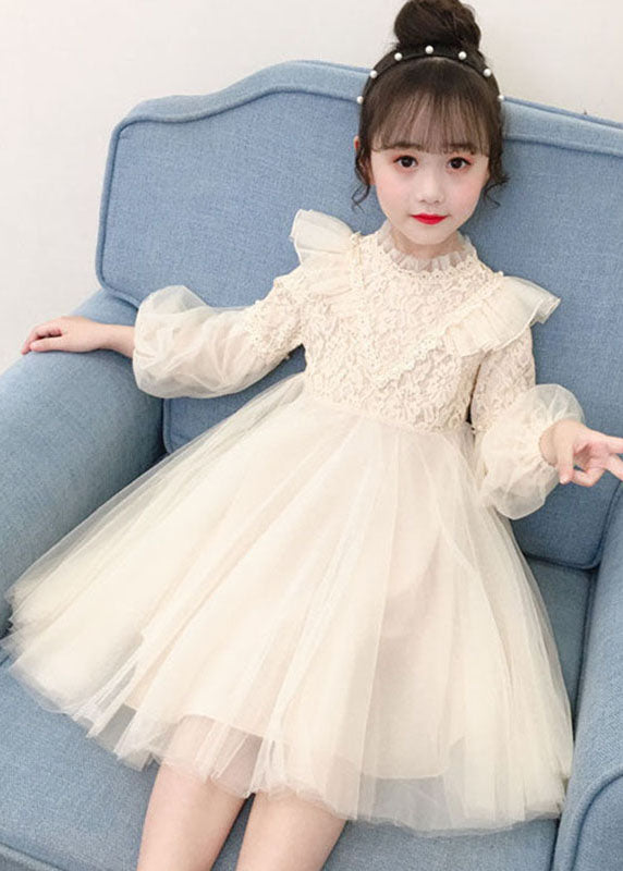 Fine Purple Ruffled Lace Patchworknail Bead Tulle Maxi Dresses Fall