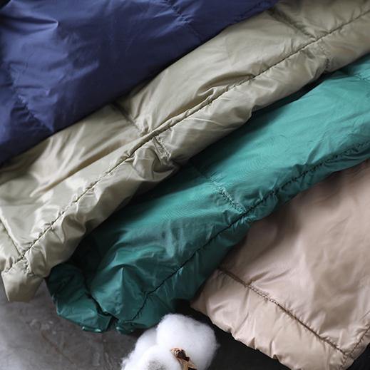 Fine Blue Cotton Blend Coat Clothing Snow Jackets Hooded Pockets Jackets