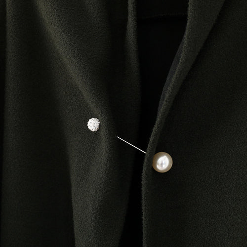 Fine Green Wool Coats Loose Fitting Winter Coat Winter Coat