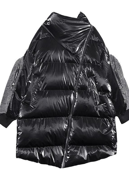 Fine Oversize Jackets & Coats Winter Coats Green Thick High Neck Parkas for