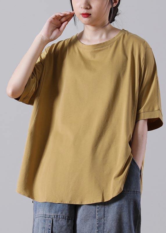 Fitted White Half Sleeve Cotton Summer Tops
