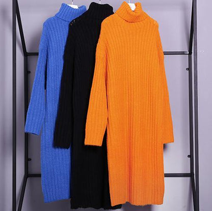 For Work High Neck Sweater Fall Dresses Quotes Black Tunic Knitwear