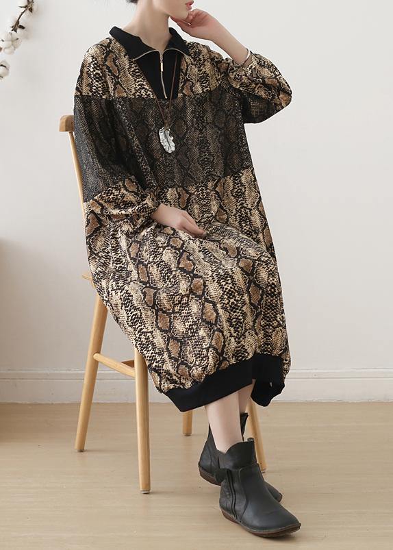 For Work Yellow Leopard Sweater Outfits Diy Zippered Tejidos Fall Knitted Dress