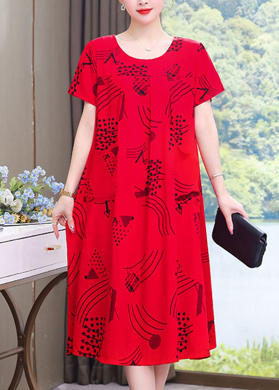 French Black O-neck Plaid Patchwork Maxi Dresses Summer