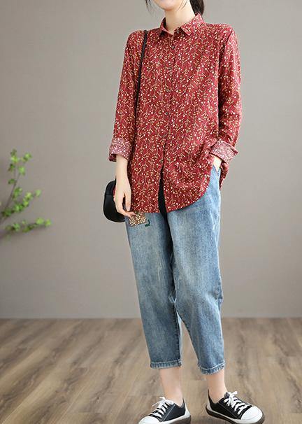 French Denim Blue High Waist Clothing Spring Elastic Waist Patchwork Trousers