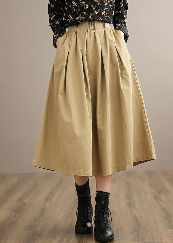 French Blue Flowers Clothes for Elastic Waist Art Spring Dresses