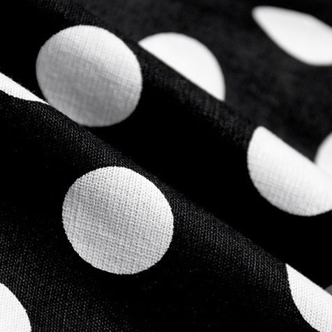 French Black Cotton Blouse Christmas Gifts Turn-down Collar Patchwork Baggy Shirts