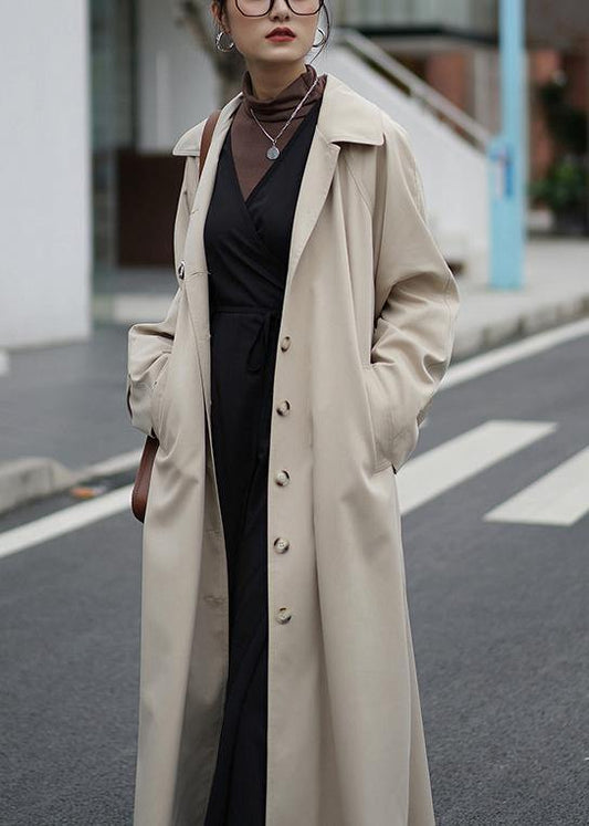 French Nude Crane Coats Ideas Notched Pockets Coats