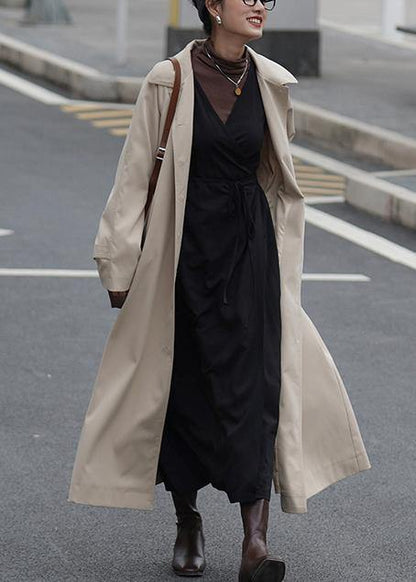 French Nude Crane Coats Ideas Notched Pockets Coats