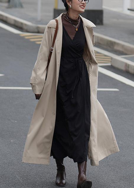 French Nude Crane Coats Ideas Notched Pockets Coats