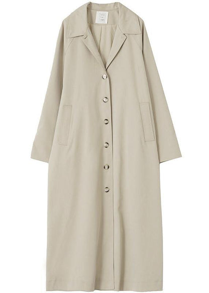 French Nude Crane Coats Ideas Notched Pockets Coats