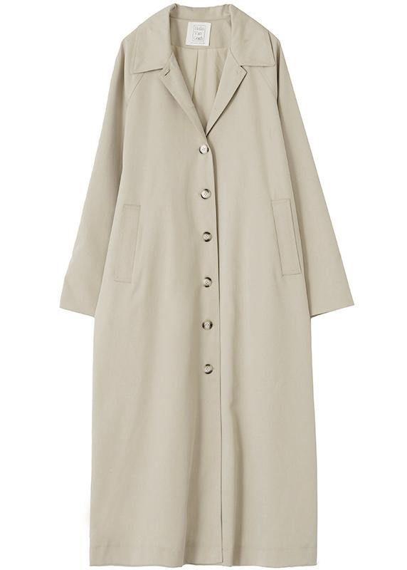 French Nude Crane Coats Ideas Notched Pockets Coats