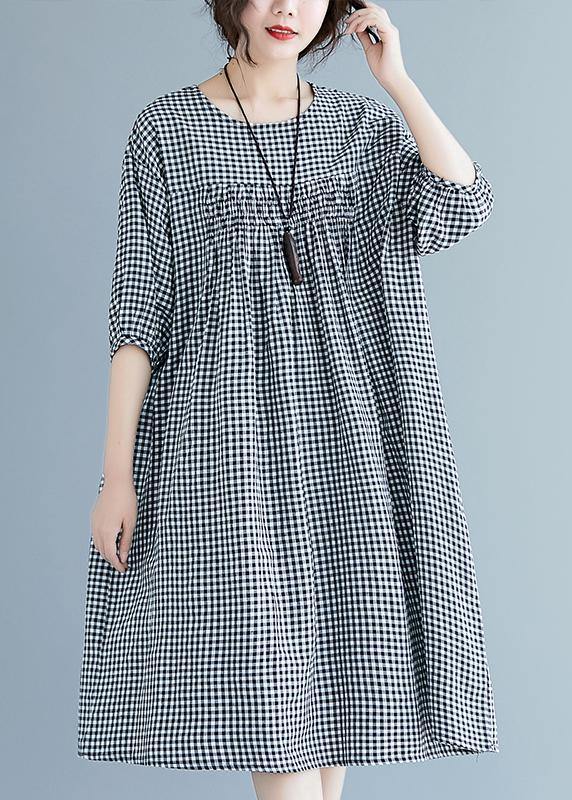 French O Neck Lantern Sleeve Clothes for Pattern Yellow Dresses Summer