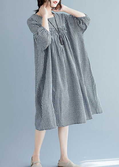 French O Neck Lantern Sleeve Clothes for Pattern Green Dresses Summer