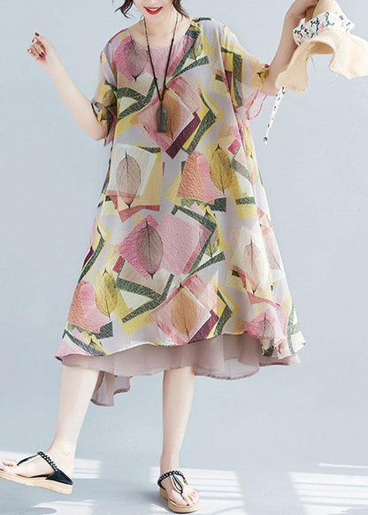 French O Neck Large Hem Clothes Neckline Dresses