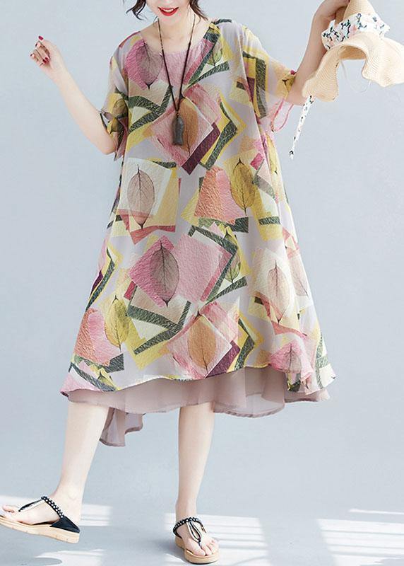 French O Neck Large Hem Clothes Neckline Dresses