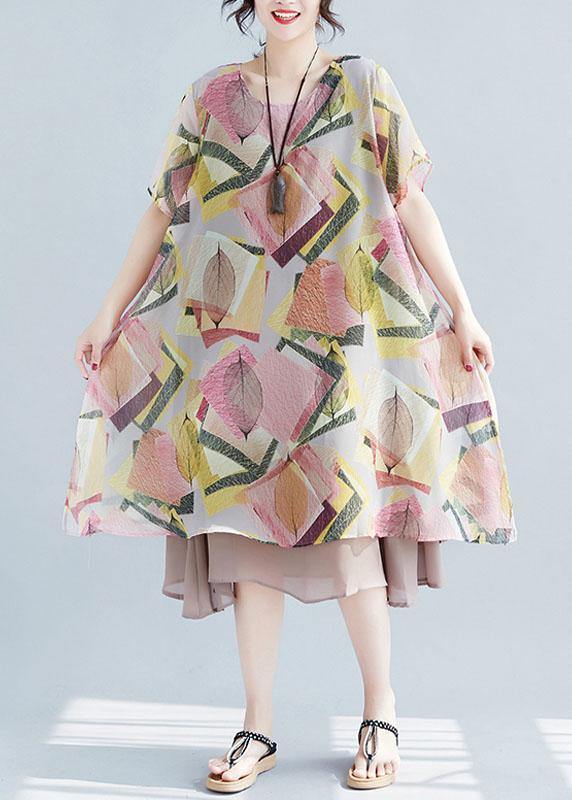 French O Neck Large Hem Clothes Neckline Dresses