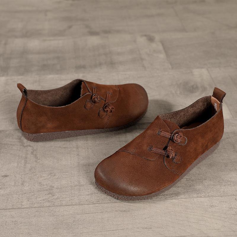Grey Flat Feet Shoes Splicing Flat Shoes for