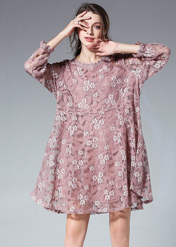 Fall Lace Dress Clothing