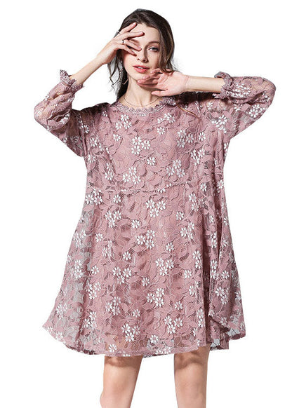 Fall Lace Dress Clothing