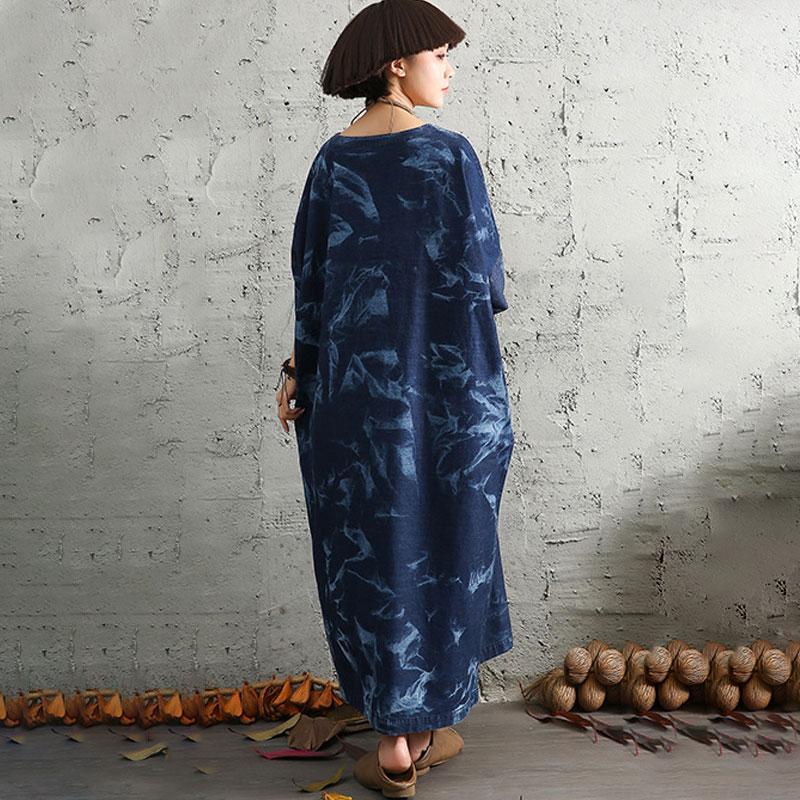Handmade Chiffon Dress Pakistani Loose Round Neck Short Sleeve Dress