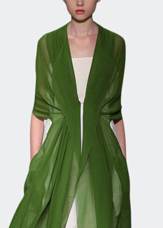 Italian Black Silk Dress Long Sleeves