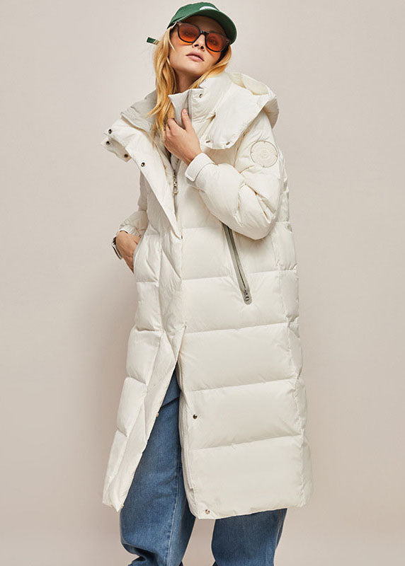 Italian Yellow Hooded Patchwork Cotton Blend Puffers Jackets Winter