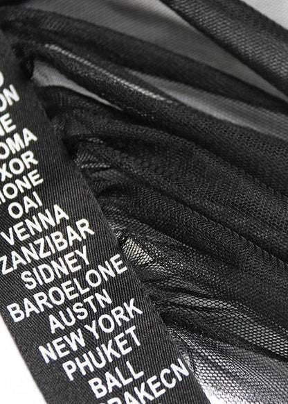 Italian Black Print Cotton Blended Pattern O Neck Unique Summer Shirts