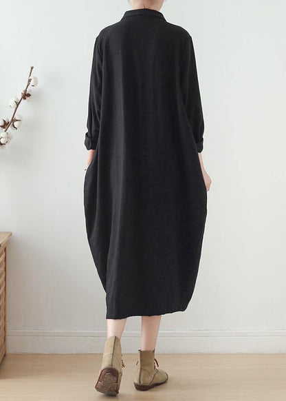 Italian Lapel Pockets Clothes for Black Knee Coats Fall