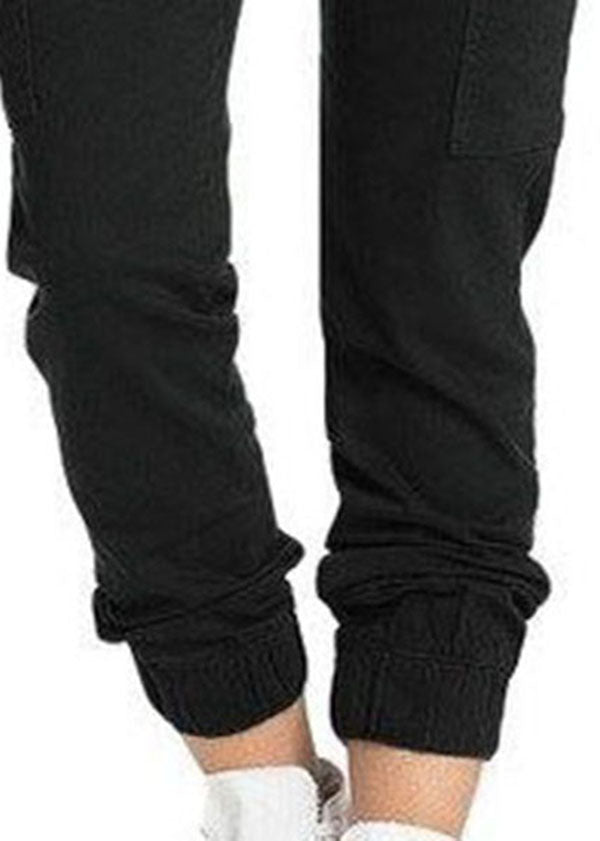 Black Jogger Pants Trousers for
