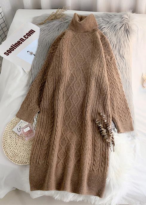 Knitted Navy Sweater Wardrobes Lapel Thick Funny Knitwear