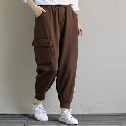 Loose Chocolate Literature and Art Versatile Capris