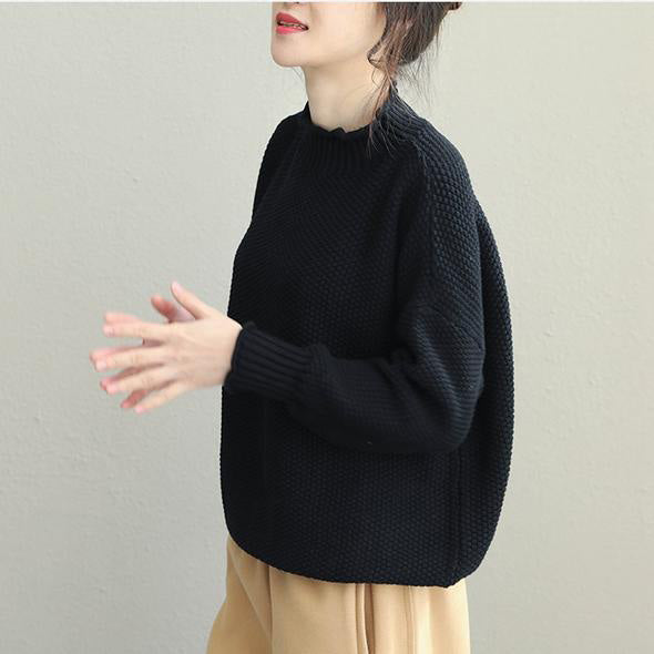 Loose Cotton Sweater New Winter Tops