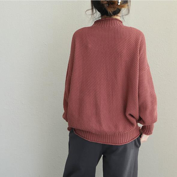 Loose Cotton Sweater New Winter Tops