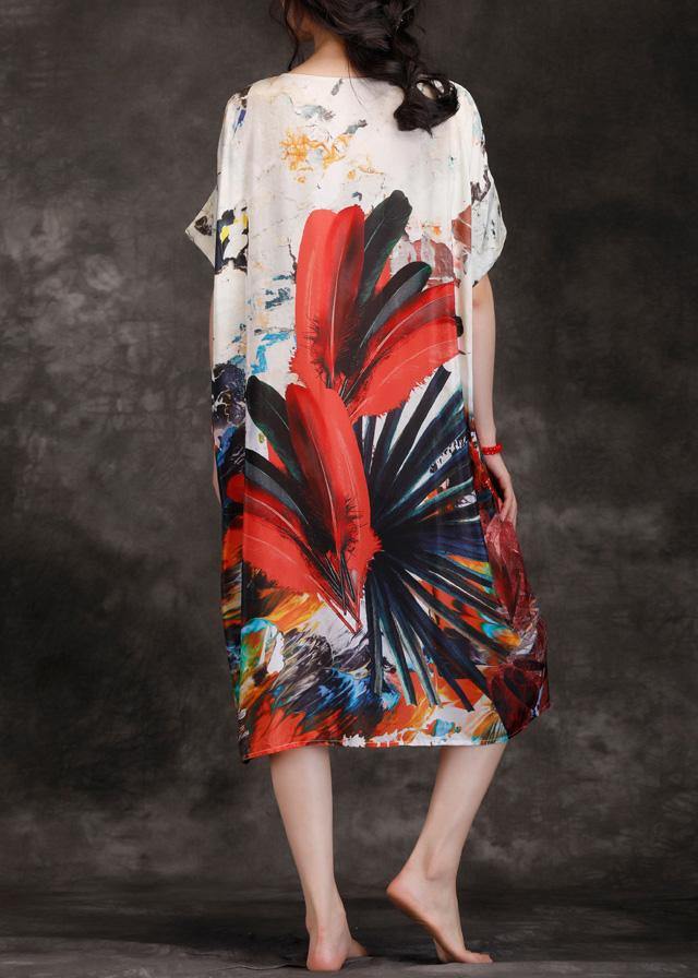Loose O Neck Linen Dresses Inspiration Dress Summer