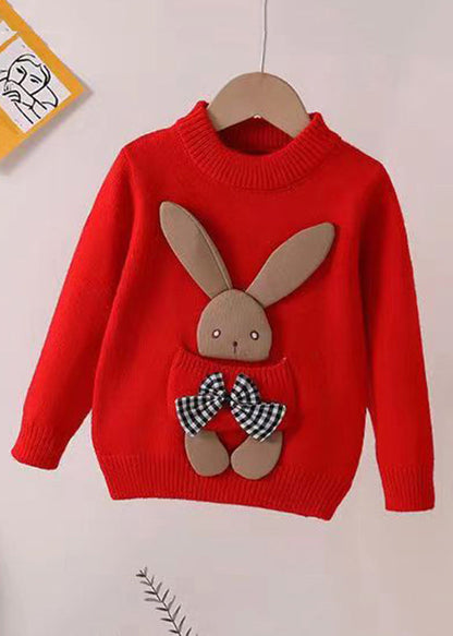 Yellow O Neck Pockets Patchwork Thick Sweater Winter