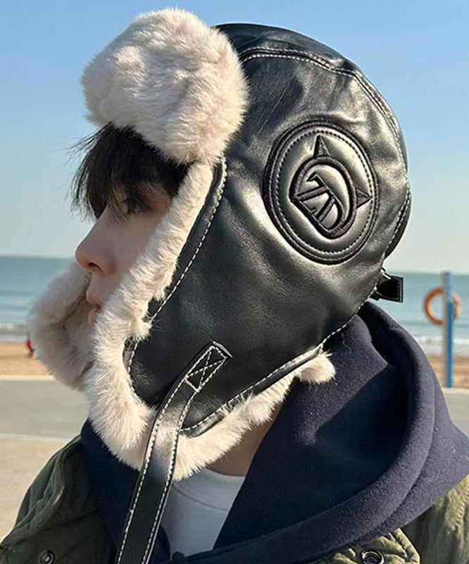 Winter Fuzzy Wool Lined Ear Protection Outdoor Hat